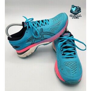 Asics Gel Kayano 25 Aquarium Blue Pink Women’s Size 7 Running Comfort Shoes